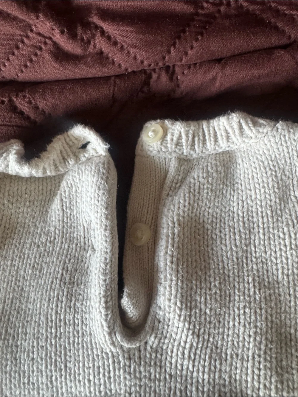Cream Cable-Knit Baby Sweater - Gap Baby